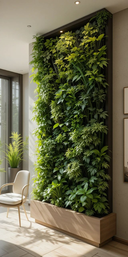 Natural Vertical Garden